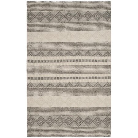 Safavieh Natura 2 ft. - 3 in. x 10 ft. Rectangle Area Rug - Grey & Ivory NAT102A-210